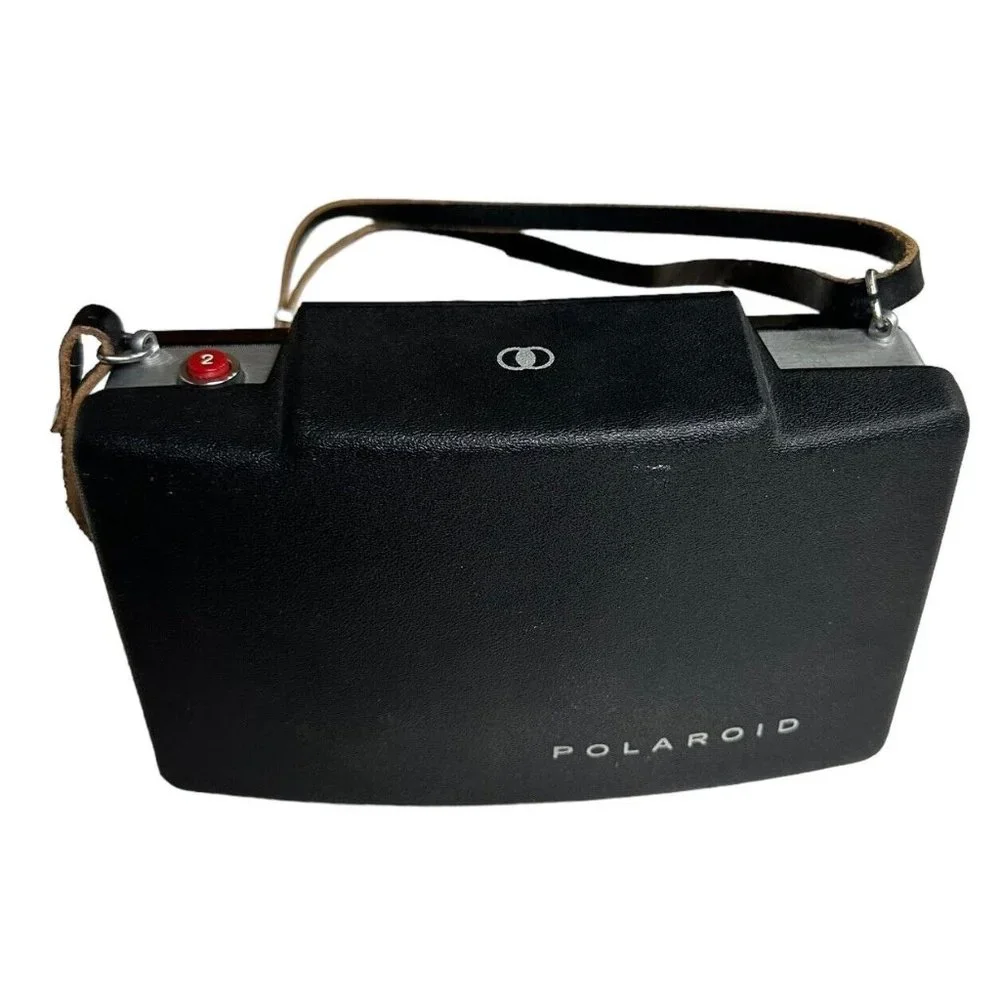 Polaroid Land Camera AUTOMATIC 100 Case Flash Manuals‎ Print Coater Untested Bag